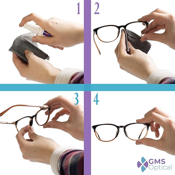 2.5mm Anti-Slip Adhesive Contoured Soft Silicone Eyeglass Nose Pads with Super Sticky Backing - 5 Pair (2 Pack)