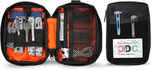 VIPERADE VE32 EDC Pouch, Pocket Organizer with Patch Area, Molle Utility Pouch for Everyday Carry