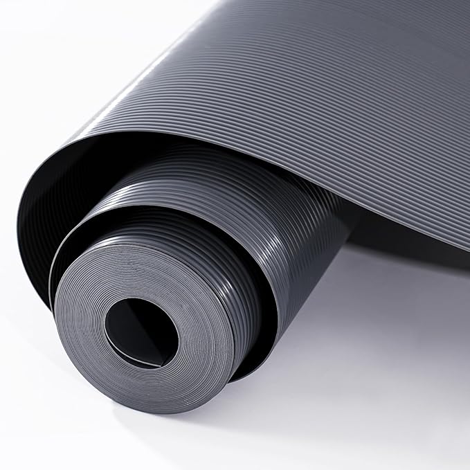 Shelf and Drawer Liner for Kitchen Cabinet, Non-Adhesive 18in x 120in Waterproof Durable Thickened EVA Material Easy-to-Cut Contact Paper Non Slip Mat for Refrigerator, Cupboard, Dresser