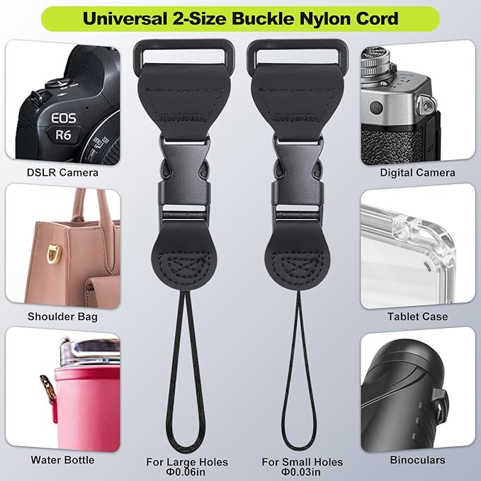 Checkerboard Daisy Shoulder Strap, Adjustable Camera Strap with 2 Sets of Quick-Release Buckles, Comfortable Neck Strap for iPad, Tablet, Camera, Laptop, Binocular, Luggage Bag