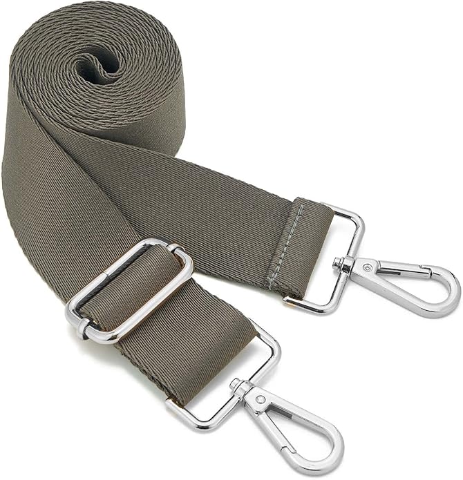 ZOOEASS Wide Shoulder Strap (Solid),Adjustable Replacement Belt Crossbody Canvas Bag Handbag