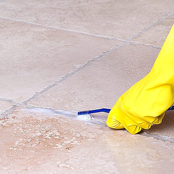 Zep Grout Cleaner and Brightener - 32 oz (Case of 2) - ZU104632 - Deep Cleaning Formula Removes Old Stains from Grout