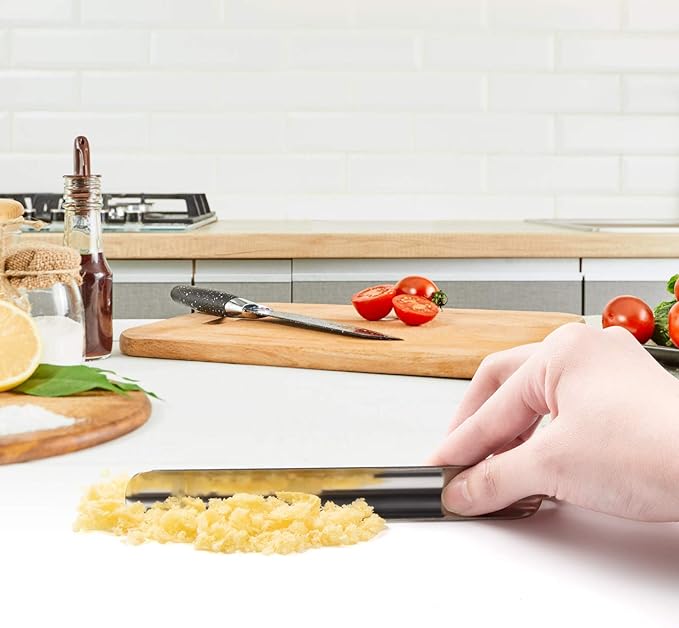 Crumb Sweeper, Restaurant Crumbers for Servers, Crumb Sweeper for Tablecloth with Storage Clip Holder, Stainless Steel Crumb Scraper, Table Crumber Tool for Waiters, Waitresses and Servers (5 PACK)