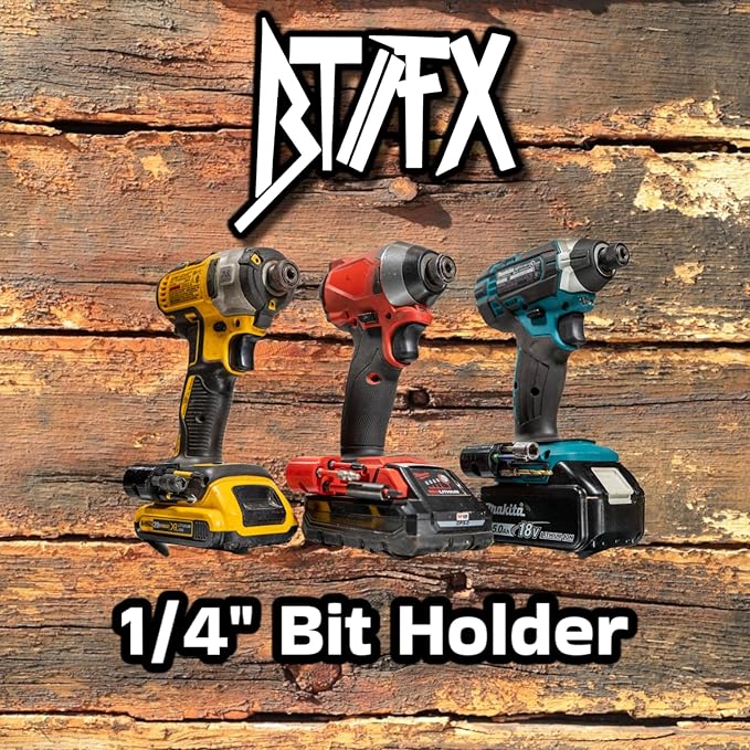 Drill Bit Holder - Universal, Cordless Tools, Impact Drivers, Accessories, Replace Magnetic