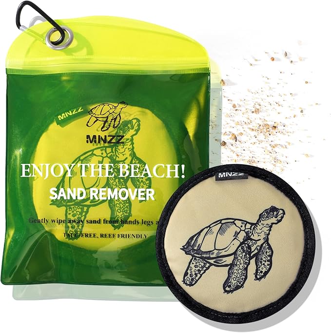 Beach Sand Remover Sand Eraser Wipe Mitt Family Kids Women 2026 Summer Gift Beach Towels Vacation Essentials Mexico Costa Rica Trip Must Haves Hawaii Honeymoon Accessories Alaska Cruise Ship Gear 1Pcs