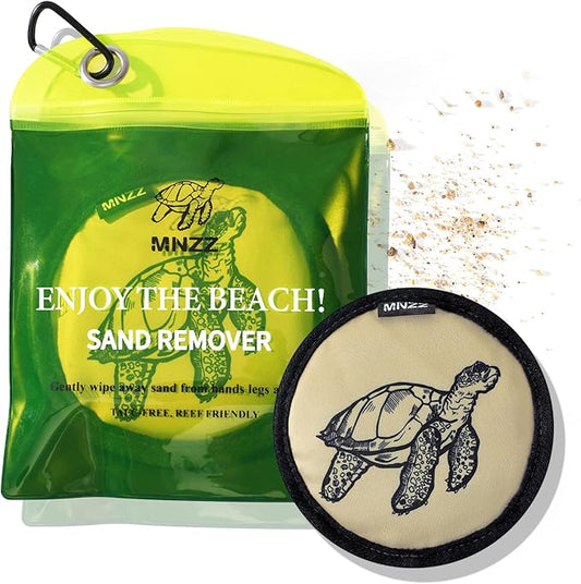 Beach Sand Remover Sand Eraser Wipe Mitt Family Kids Women 2026 Summer Gift Beach Towels Vacation Essentials Mexico Costa Rica Trip Must Haves Hawaii Honeymoon Accessories Alaska Cruise Ship Gear 1Pcs