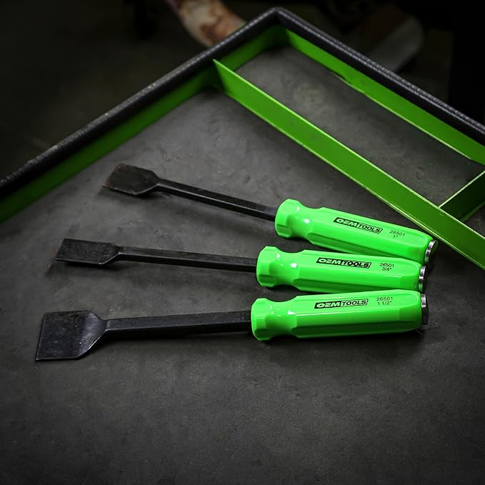 OEMTOOLS 26501 Gasket Scraper Tool, 3-Piece Automotive Tools for Removing Oil Pan Gasket, Valve Gasket Cover, Cleaning Scraper Set
