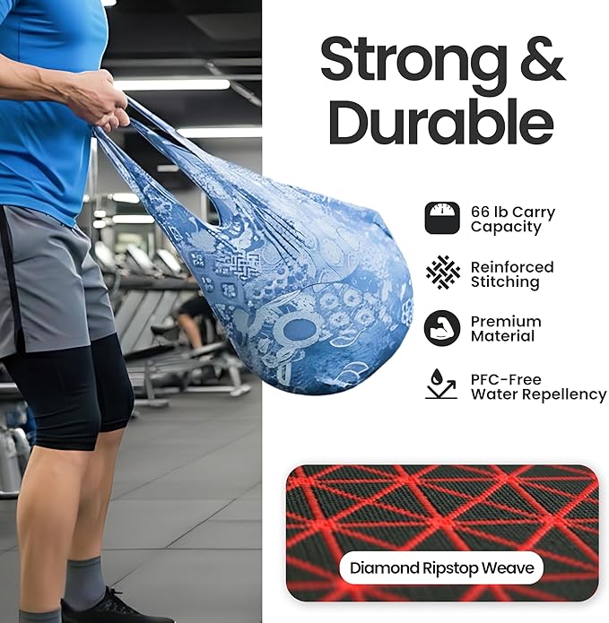 Nanobag Ultralight Heavy Duty Foldable Tote for Women & Men, Reusable Grocery & Travel Bag, Packable Collapsible Compact Market Essential (XL Duck)