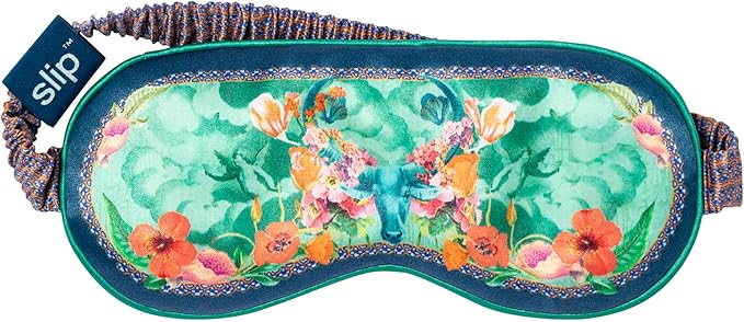 slip Pure Silk Sleep Mask - 100% Pure 22 Momme Mulberry Silk Eye Mask - Comfortable Sleeping Mask with Elastic Band + Filler and Internal Liner, Zodiac Collection: Taurus