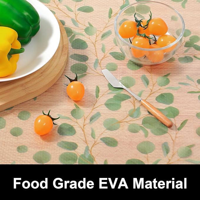 Cooyes Shelf Liner Drawer Liners, Shelf Liners for Kitchen Cabinets, Non-Adhesive Cabinet Liner, EVA Waterproof Non-Slip Refrigerator Liners for Kitchen Drawers（11.8" W x 118" L）