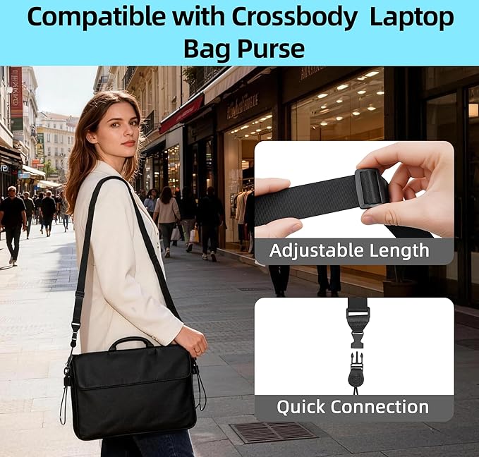 Adjustable Shoulder Strap: Comfortable iPad Strap Nylon Neck Lanyard for iPad/Samsung Tablet Case, Camera, Binoculars, Crossbody Laptop, Luggage Bag
