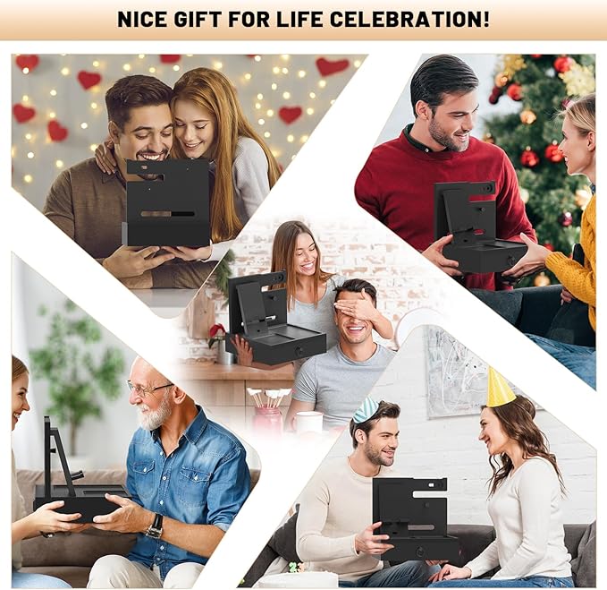 Wood Phone Docking Station, Nightstand Organizer with Drawer, Bedside Table Organizer for Watch & Accessories, Christmas Anniversary Birthday Gifts for Men,Dad,Husband