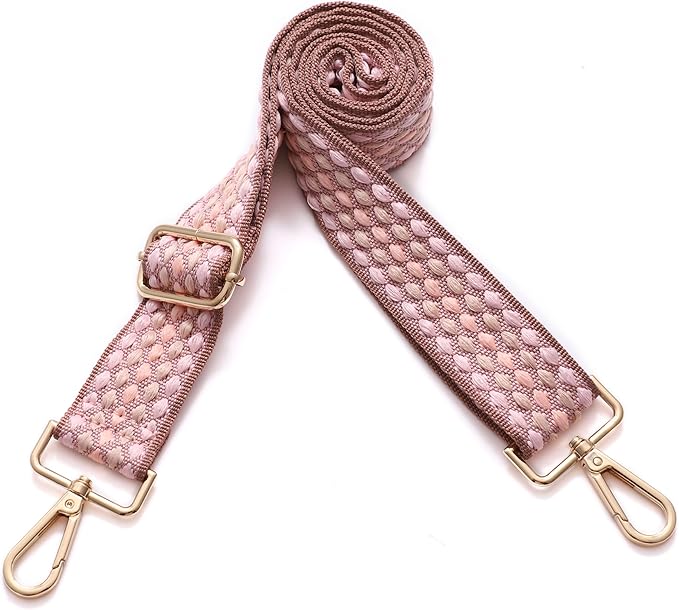 S-Jacorry Purse Strap Replacement Crossbody Wide Shoulder Strap Adjustable Canvas Straps Handbag Strap Replacement Belts