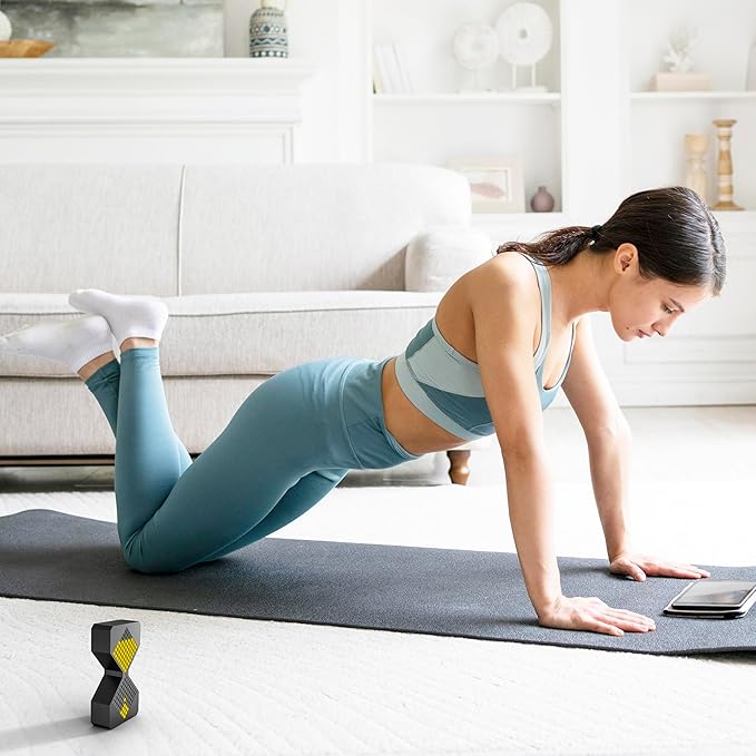 LED Digital Hourglass Timer, FJHEPERPOO 1-30 Minutes Sand Time Can Set Any Minute, A Sensory Toy for Relaxation, DIY Electronic Timer for Kitchen, Room Home Decor (Black)