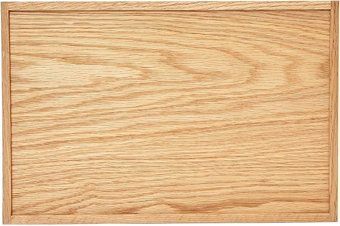 pandapark Wood Organizer Tray, Black Walnut, Desk & Drawer Storage Box (Oak Master-4)