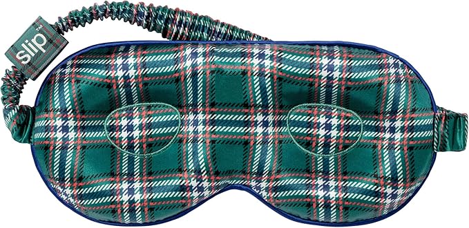 slip Pure Silk Contour Sleep Mask: Protect Your Delicate Lashes, Lash-Friendly Design. Experience Uninterrupted Beauty Sleep with Slipsilk Comfort, 1 Contour Mask, Heather, Amazon Exclusive