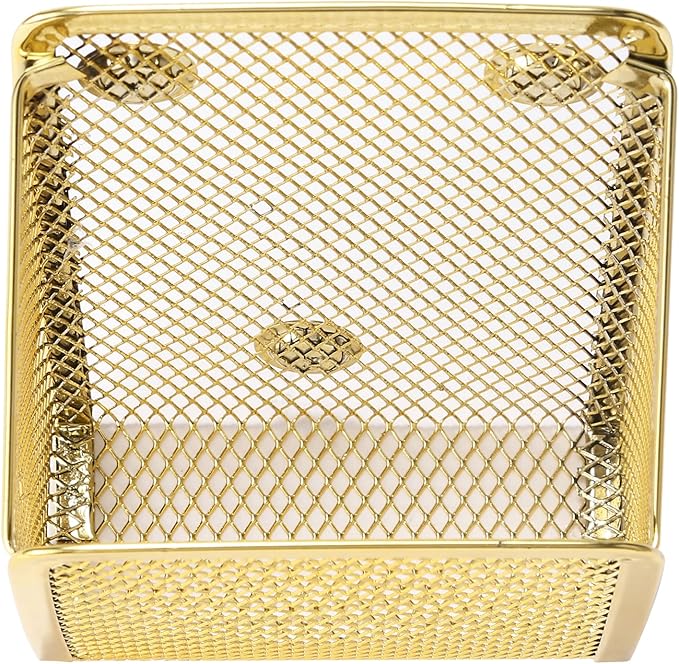 Magnetic Pencil Holder,Mesh Stainless Steel Pen Basket, Metal Writing Utensil Storage Organizer for Whiteboard,Blackboard,Kitchen, Locker, Home, or Office