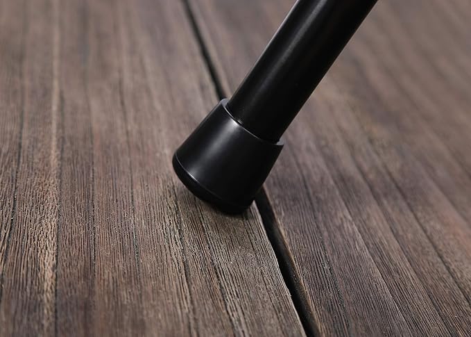 Furnigear Chair Leg Tips Caps Non-Slip Rubber Leg Tips 7/8” Inner Diameter Chair Leg Floor Protectors Round Black, 64 Pack