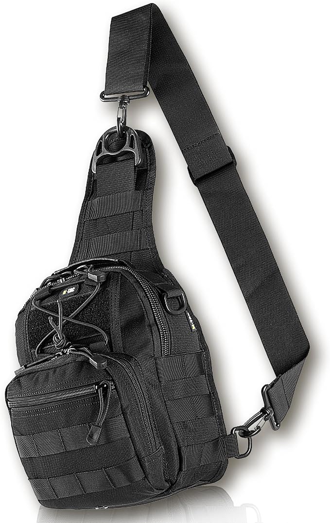 M-Tac CCW Sling Bag for Men & Women - EDC Shoulder Bag Tactical - Crossbody Concealed Carry Bag - Mens Chest Pack