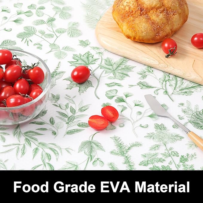 Cooyes Shelf Liners for Kitchen Cabinets Refrigerator Liners Waterproof & Oil-Proof Kitchen Cupboard Liner Drawer Mats EVA Material Non Adhesive Fridge Liner for Shelves（23.6" W x 236" L）