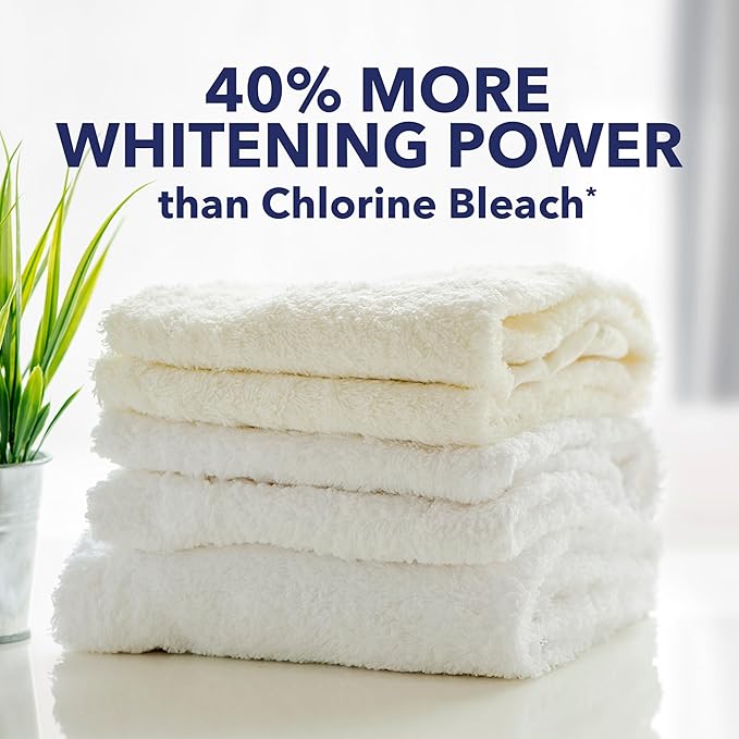 OxiClean White Revive Laundry Whitener and Stain Remover Powder, Alternative to Bleach for Laundry, 5 lb