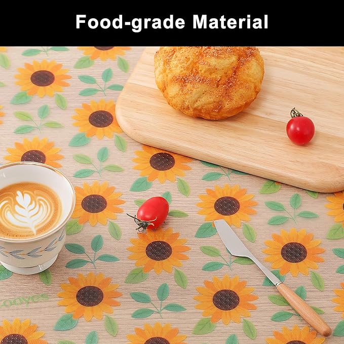 Cooyes Shelf Liner – Premium Non-Adhesive Cabinet & Drawer Liner for Kitchen – Waterproof Shelf Paper with Modern Pattern – Durable EVA Cabinet Mat – Easy to Cut （11.8" W x 236" L）