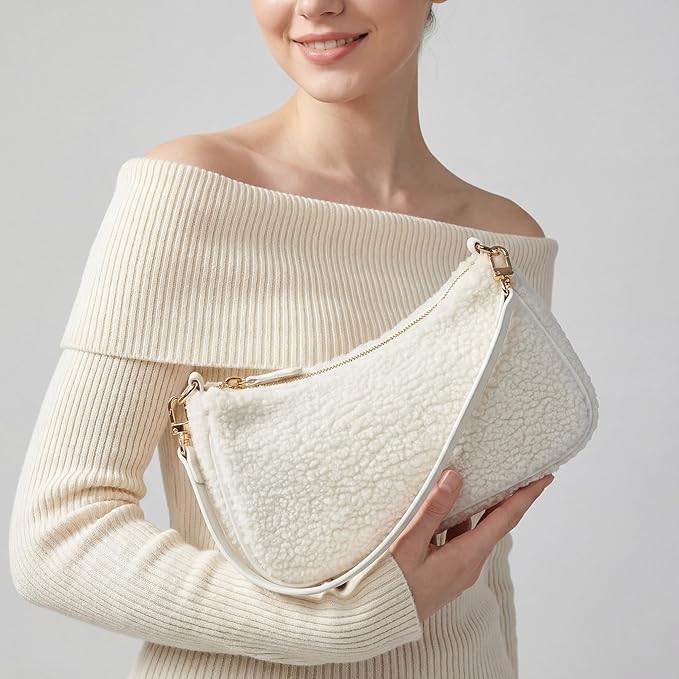 VODIU Clutch Tote Handbags with 2 Removable Straps and Zipper Closure Crossbody Bags Shoulder Purse Handbag for Women