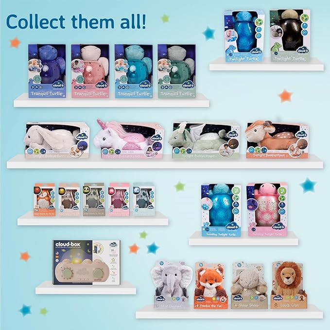 Cloud b Travel Comforting Sound Machine w/ Calming Light | 4 White Noise and 4 Lullabies | Re-Activating Smart Sensor | Sweet Dreamz On the Go™ - Panda