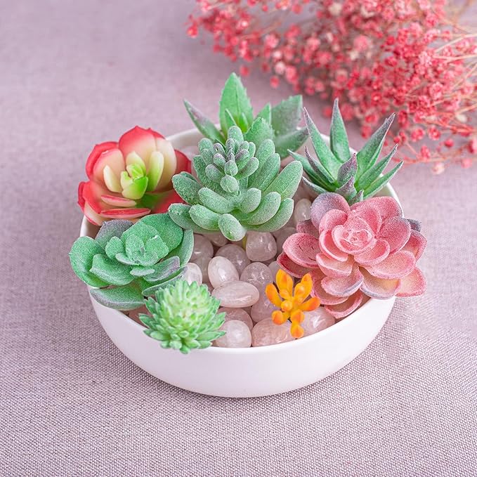 Polished Natural Rose Quartz Crystals - 72 Pcs, 0.5" 10 oz Handpicked Natural Tumbled Gemstones Rocks, Pebbles for Reiki, Chakra, Healing Home Decor