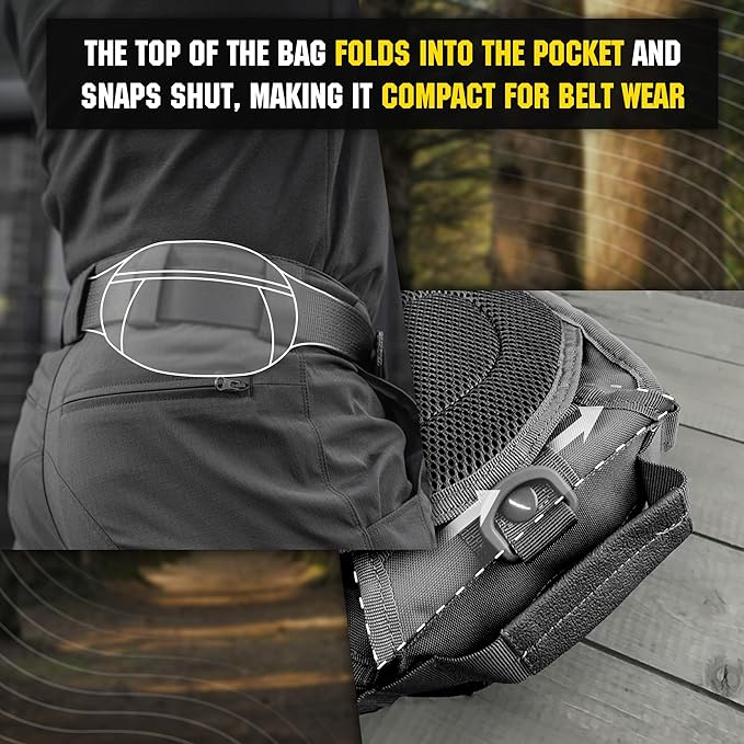 M-Tac CCW Sling Bag for Men & Women - EDC Shoulder Bag Tactical - Crossbody Concealed Carry Bag - Mens Chest Pack