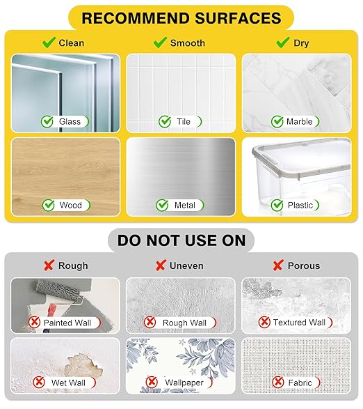 X-Large Picture Hanging Strips Heavy Duty, Damage Free Picture Hangers for Walls without Nails/Tools, Wall Sticky Hook and Loop Adhesive Strips Kit for Poster, Home, Office, 40 Strips/20Pairs, X-Large