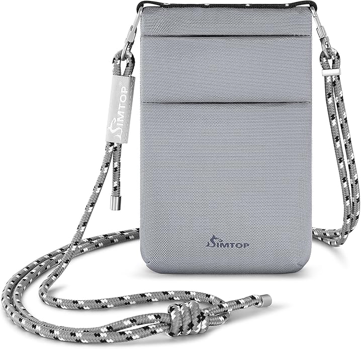 SIMTOP Small Crossbody Bag Cell Phone Purse for Women Lightweight RFID Anti-Theft Water-Resistant Adjustable Strap Phone/Keys