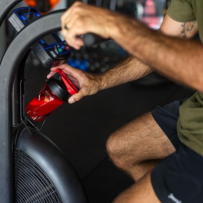 YETI Yonder Helimix Vortex Blender Shaker Bottle Holds up to 20oz | No Blending Ball or Whisk | USA Made | Portable Pre Workout Whey Protein Drink Shaker Cup | Dishwasher Safe, Royal Blue