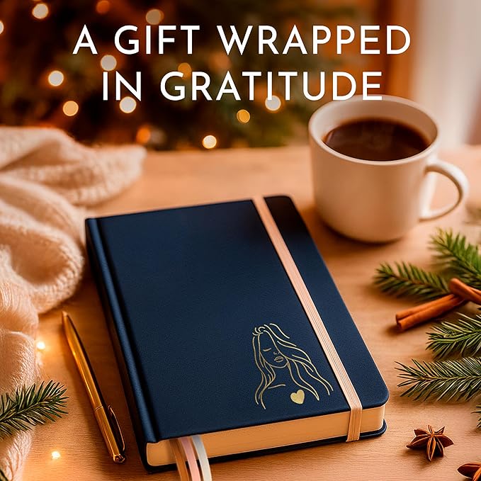 RYVE Daily Journal for Women – 6-Month Guided Gratitude Journal with Prompts, Affirmations, Mindfulness, Self-Reflection & Self-Care