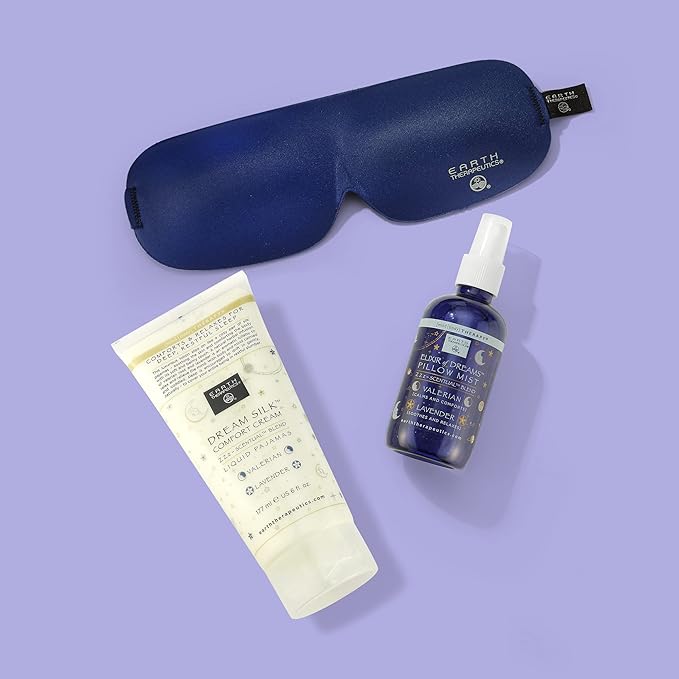 Earth Therapeutics Elixir of Dreams Pillow Mist – Natural Mist with Therapeutic Essences of Valerian Root & Lavender – Natural Relaxation Aid