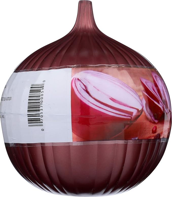 Hutzler Red Onion Saver Storage Container - Cut Onions Stay Fresh Longer
