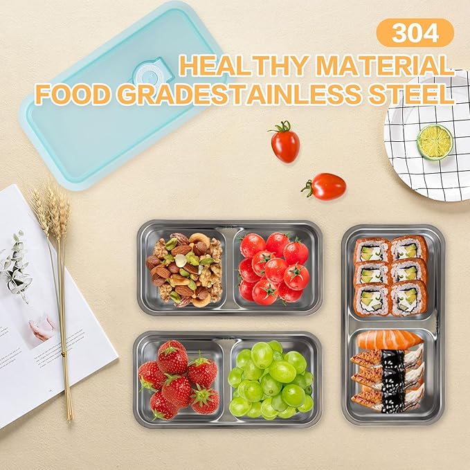 Obfuscate Snack Containers,Reusable Snack Containers with Lids,Snack Pack Containers for Portion Control and Meal Prep Lunch Containers for School Office Travel 1PCS