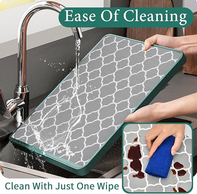 Shelf Liners for Kitchen Cabinets 12in x 20FT Non-Adhesive Drawer Liner Gray Quatrefoil Thickened Shelf Liner Paper Strong Non-Slip Easy to Clean for Tool Box Refrigerator with Knife and Tape Measure