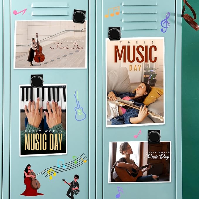 Grtard 12 Pack Magnetic Clip 1.8Inch, Black Refrigerator Clip Magnets, Clip with Magnet, Heavy Duty Refrigerator Magnets, Magnet Clips for Whiteboard, Fridge, Note List, Photo Displays, Locker