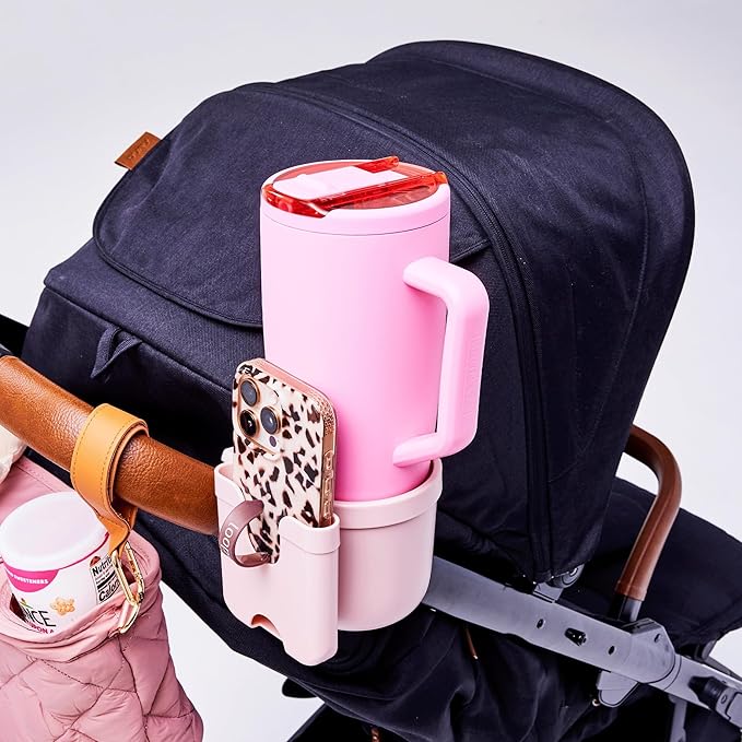 BrüMate Era Flip 40oz Tumbler with 100% Leakproof Covered Straw Lid | Hygienic Covered Straw | Insulated Stainless Steel Water Bottle with Handle | Cup Holder Friendly | BPA-Free (Curaçao)
