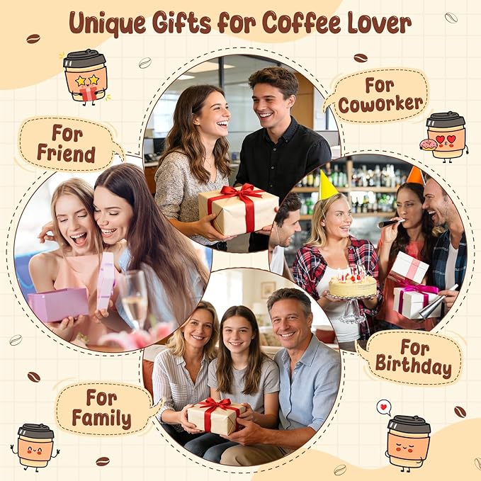 Agantree art Birthday Little Reminder Gifts for Women Men Graduation for Adults Women Men Daughter Son Best Friend Coffee Lover Inspirational Encouragement Self Care Relaxation
