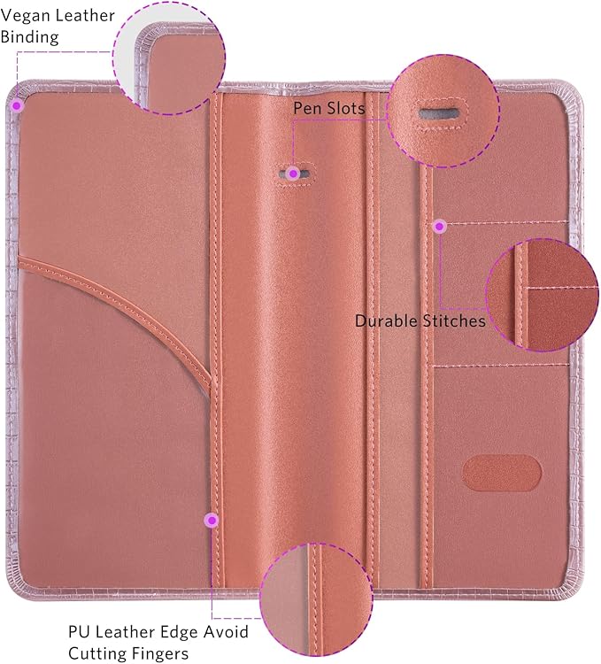 CoBak Car Registration and Insurance Holder - Vehicle Glove Box Car Organizer, Auto Truck Compartment Accessories Case with Magnetic Closure for Driver License, Cards