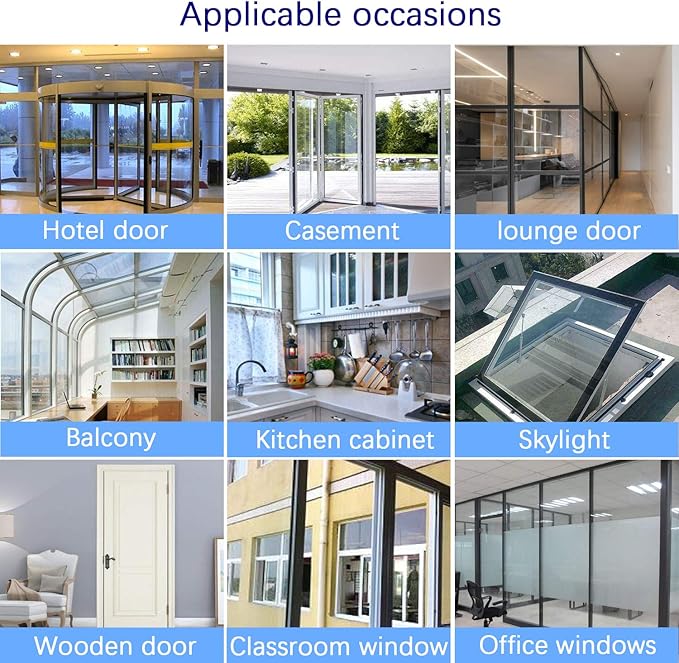 TAROSE Weather Stripping, Silicone Door Seal Strip Door, Window, 16 Feet Long, White (Width 45mm)