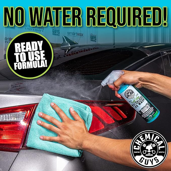 Chemical Guys Swift Wipe Waterless Car Wash, Safe for Cars, Trucks, Motorcycles, RVs & More, 16 fl oz (2-Pack)