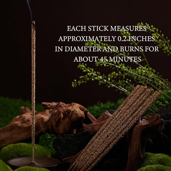 Agarwood Incense Sticks – Handmade Natural Incense Sticks for Sleep Aid, Meditation, Relaxation and Stress Relief Gifts