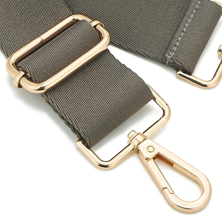 ZOOEASS Wide Shoulder Strap (Solid),Adjustable Replacement Belt Crossbody Canvas Bag Handbag