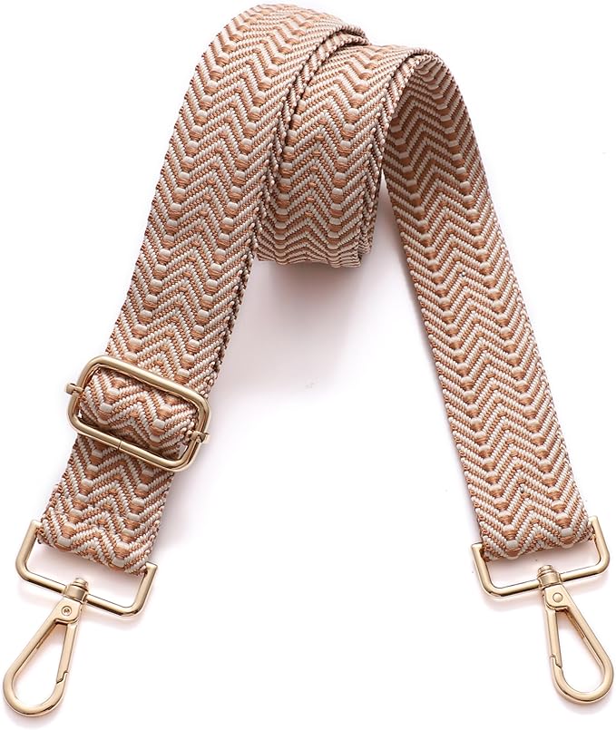 S-Jacorry Purse Strap Replacement Crossbody Wide Shoulder Strap Adjustable Canvas Straps Handbag Strap Replacement Belts