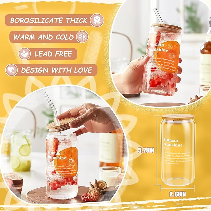 12PCS Thank You Gifts for Women, Sunshine Appreciation Gifts for Coworkers, Sunshine Box Employee Appreciation Baskets, Thanks You Baskets for Women Friends Teacher, Mentor, Families, Friends, Leaders