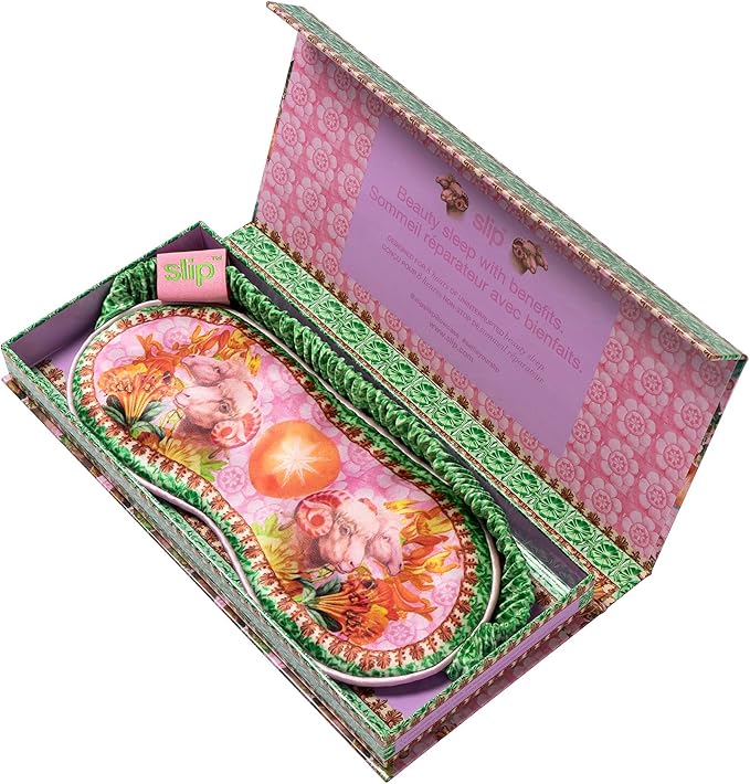 slip Pure Silk Sleep Mask - 100% Pure 22 Momme Mulberry Silk Eye Mask - Comfortable Sleeping Mask with Elastic Band, Zodiac Collection: Aries