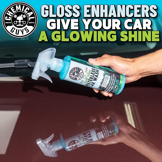 Chemical Guys Swift Wipe Sprayable Waterless Car Wash Spray - Spray and Wipe to Safely Clean and Shine Cars, Trucks, Motorcycles, RV & More, High Lubrication Formula, 128 oz